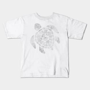 Marble Sea Turtle Kids T-Shirt